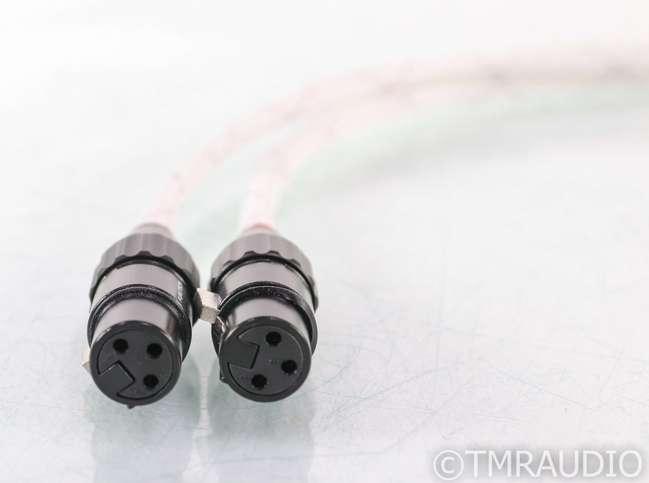 WyWires Platinum Series XLR Cables; 1m Pair Balanced Interconnects