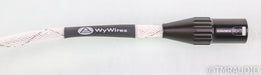 WyWires Platinum Series XLR Cables; 1m Pair Balanced Interconnects