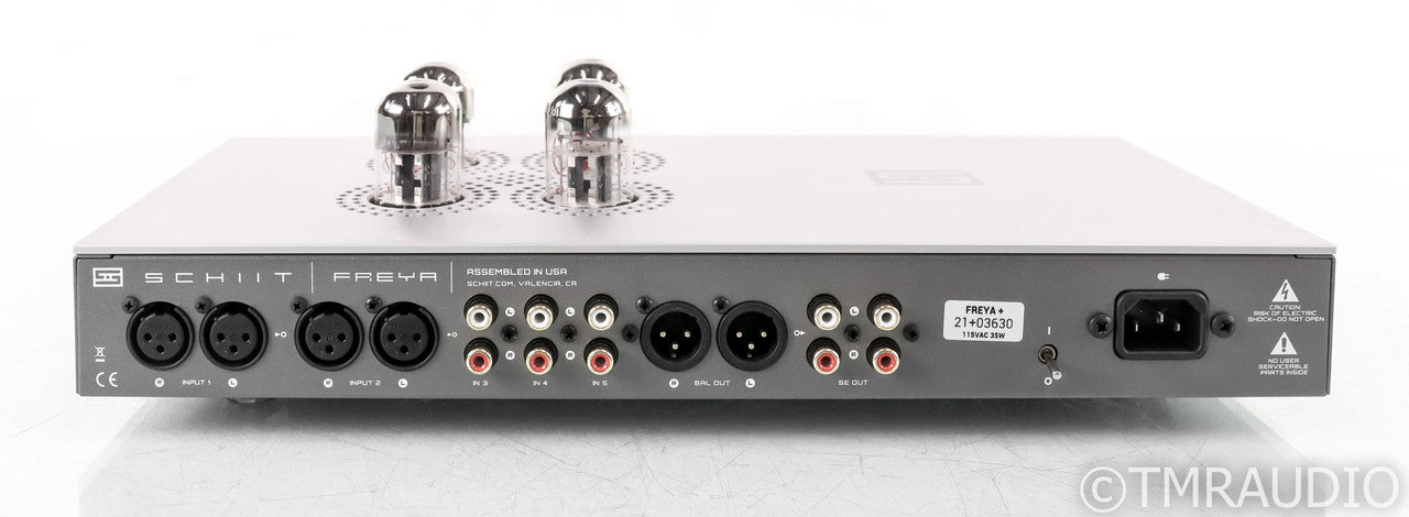 Schiit Audio Freya+ Stereo Tube Preamplifier; Silver; Remote