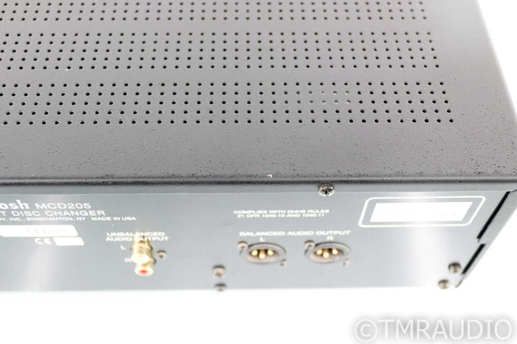 McIntosh MCD205 5-Disc CD Player / Changer