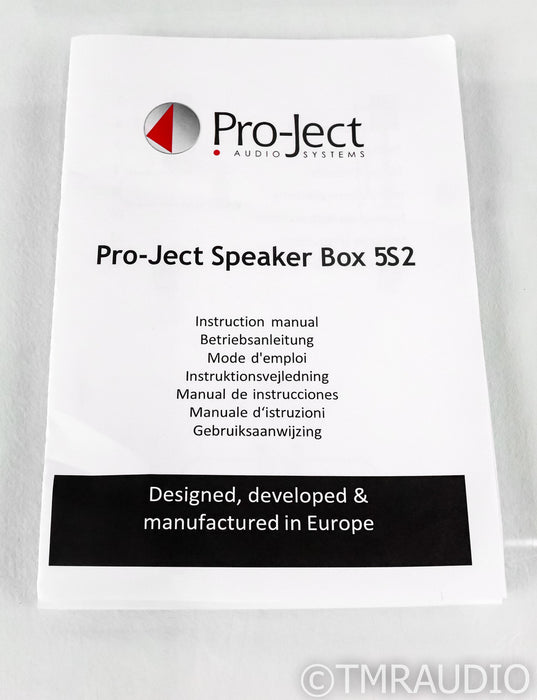 Pro-Ject Speaker Box 5 S2 Bookshelf Speakers