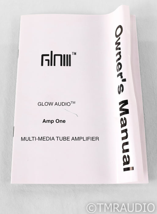 Glow Audio Amp One Stereo Tube Power Amplifier