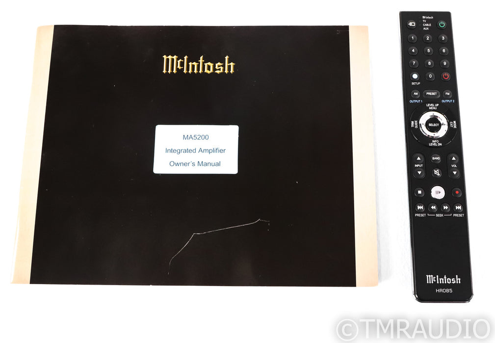 McIntosh MA5200 Stereo Integrated Amplifier