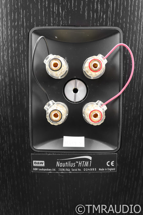 B&W Nautilus HTM1 Center Channel Speaker w/ Stand