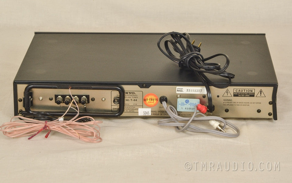 Onkyo Quartz Synthesized T-44 AM / FM Tuner
