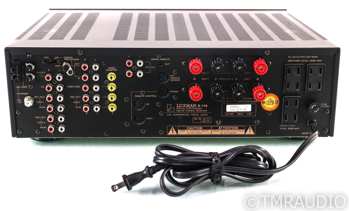 Luxman R-115 Vintage AM / FM Stereo Receiver