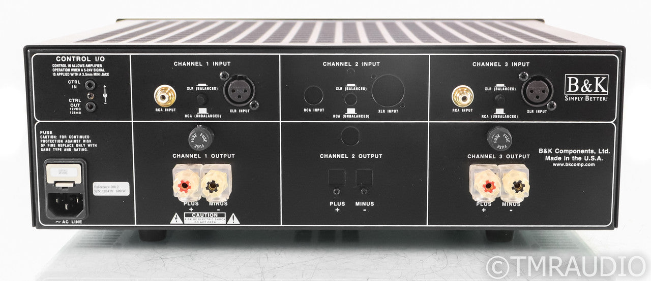 B&K Components Reference 200.2 Stereo Power Amplifier