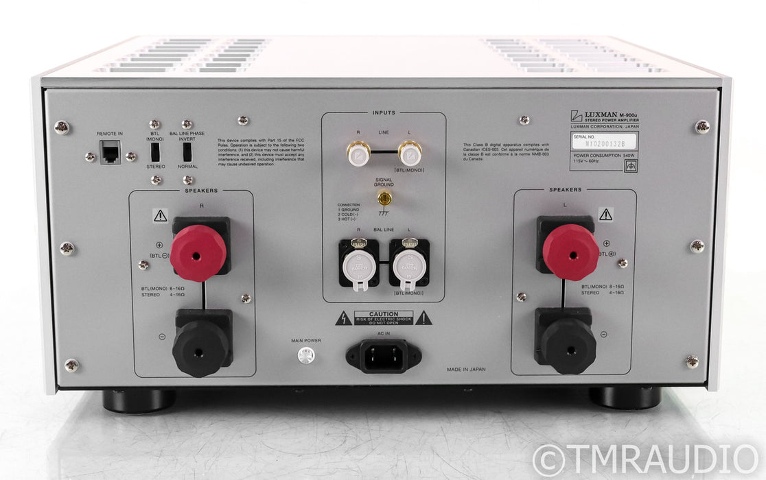 Luxman M-900u Stereo Power Amplifier