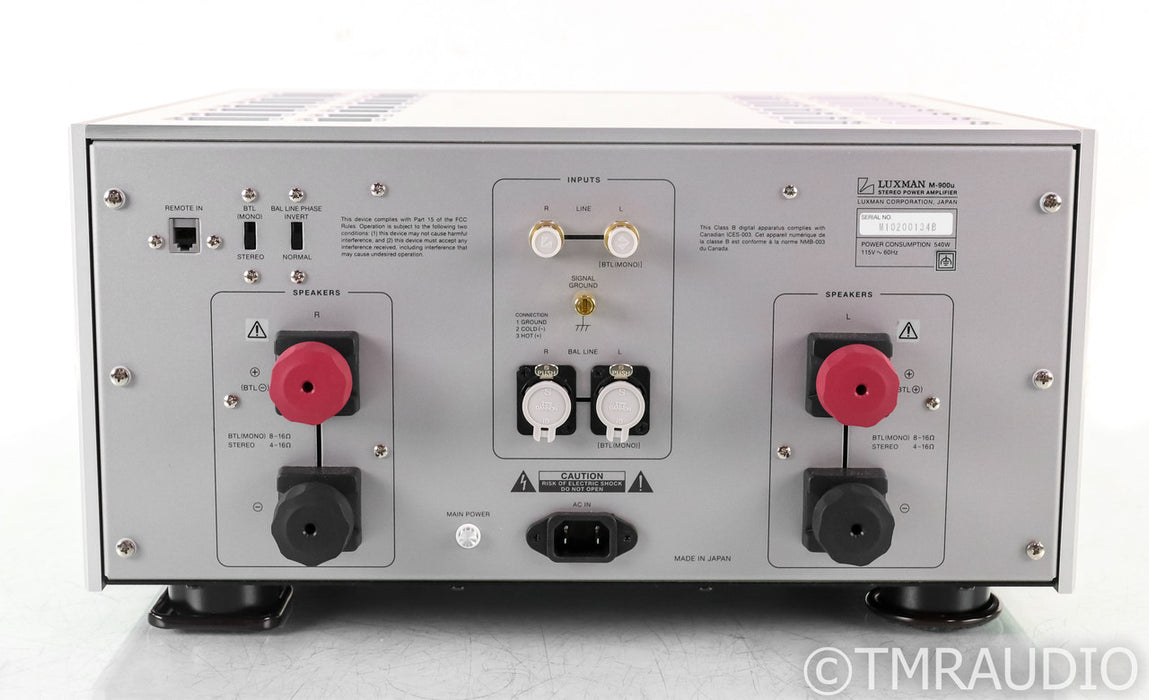 Luxman M-900u Stereo Power Amplifier