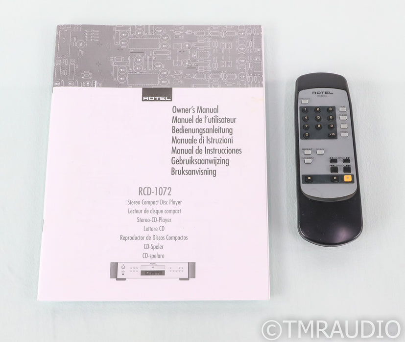 Rotel RCD-1072 CD Player