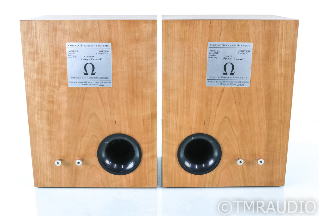 Omega Speaker Systems Compact Alnico Monitor Speakers