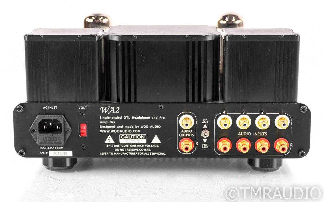 Woo Audio WA2 Tube Headphone Amplifier / Preamplifier
