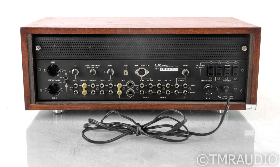 Luxman CL35 MkIII Vintage Stereo Tube Preamplifier