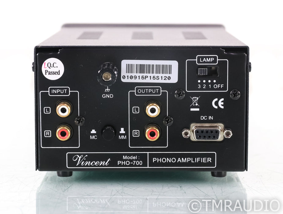 Vincent Audio PHO-700 MM / MC Tube Phono Preamplifier