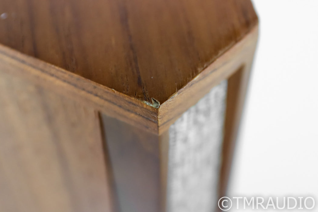 Tannoy Autograph Mini Bookshelf Speakers; Teak Wood Pair