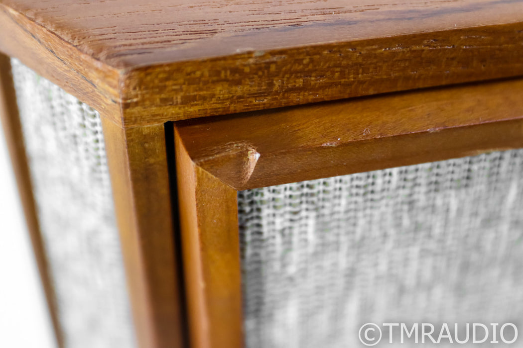 Tannoy Autograph Mini Bookshelf Speakers; Teak Wood Pair