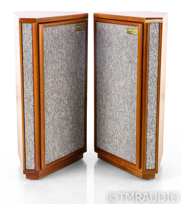 Tannoy Autograph Mini Bookshelf Speakers; Teak Wood Pair