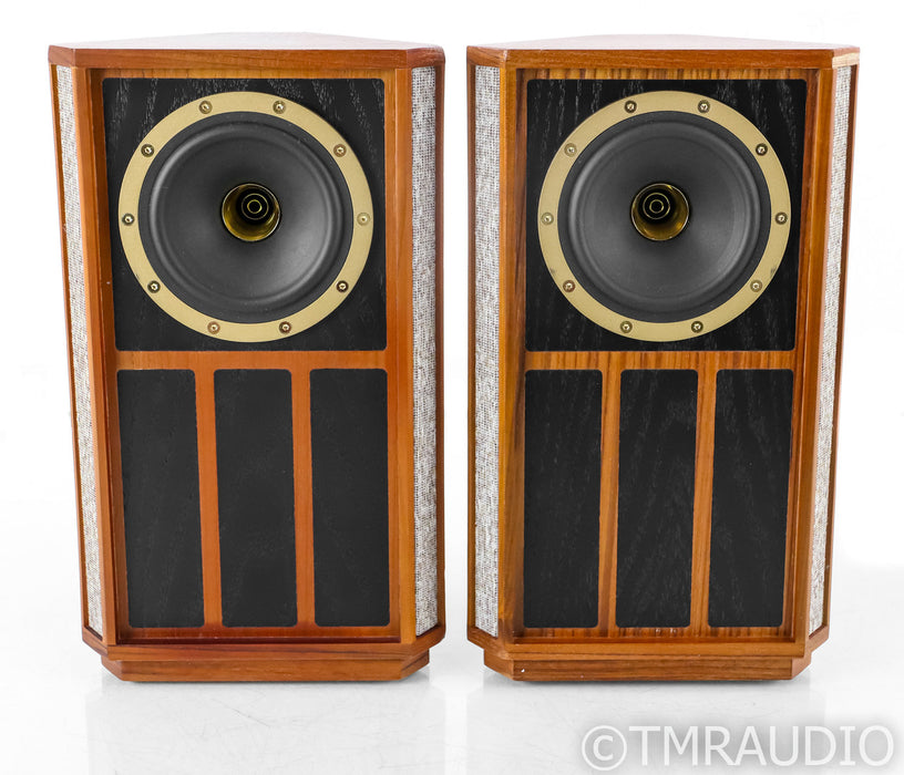Tannoy Autograph Mini Bookshelf Speakers; Teak Wood Pair