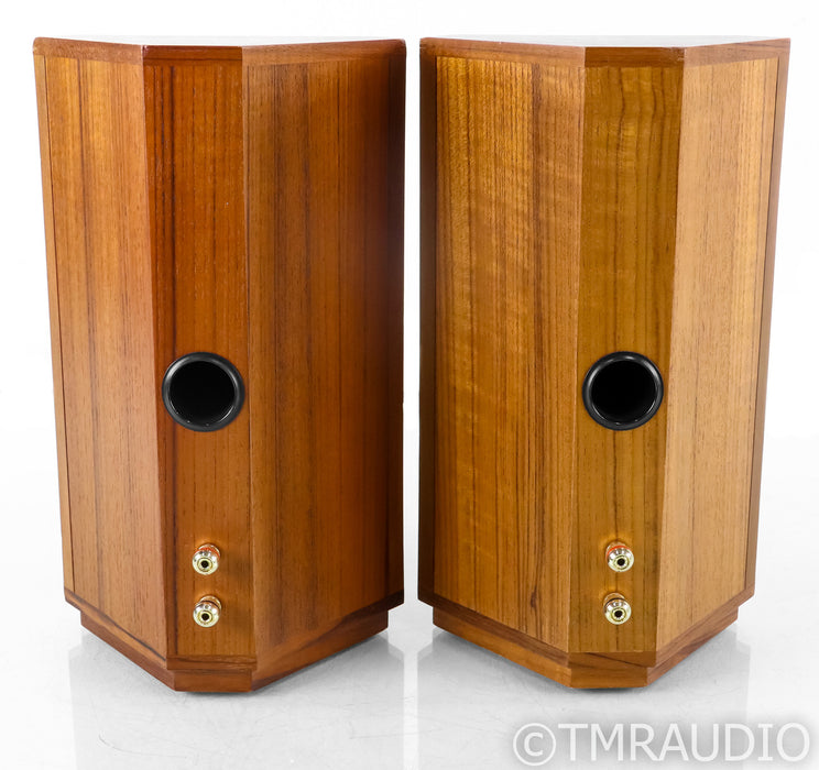 Tannoy Autograph Mini Bookshelf Speakers; Teak Wood Pair