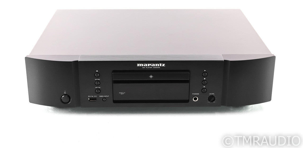 Marantz CD6005 CD Player; CD-6005; Remote; Very Low Hours