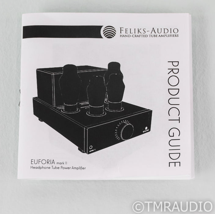 Feliks Audio Euforia MKII Headphone Tube Power Amplifier