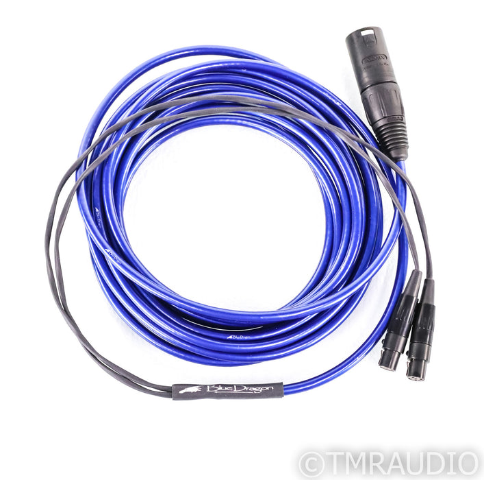 Moon Audio Blue Dragon 4-Pin XLR Balanced Headphone Cable