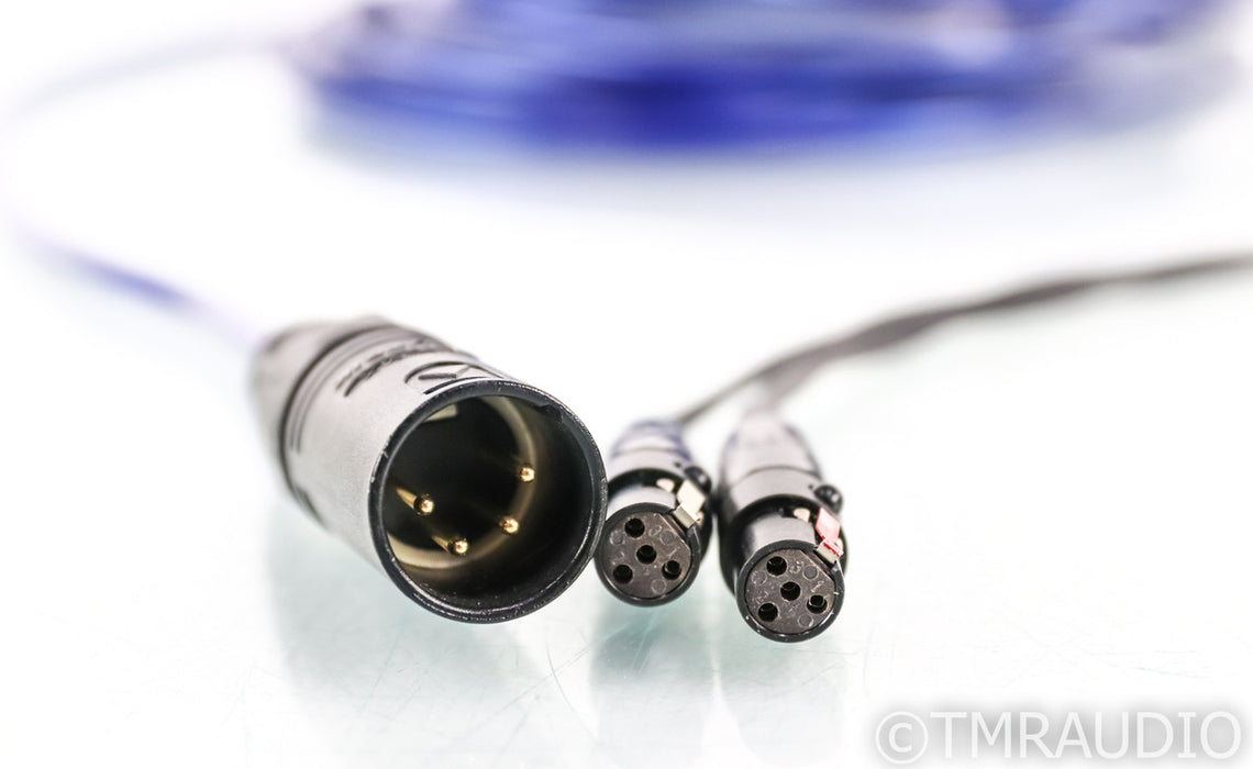 Moon Audio Blue Dragon 4-Pin XLR Balanced Headphone Cable