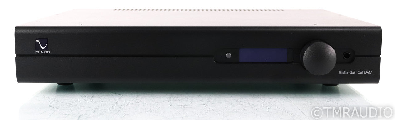 PS Audio Stellar Gain Cell DAC; D/A Converter; Black; Remote (Used); D/A Converter; Black; Remote (Used)
