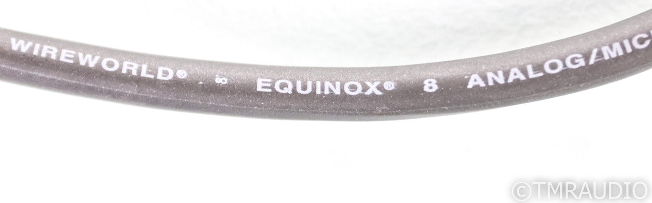 WireWorld Equinox 8 XLR Cables; 0.5m Pair Balanced Interconnects