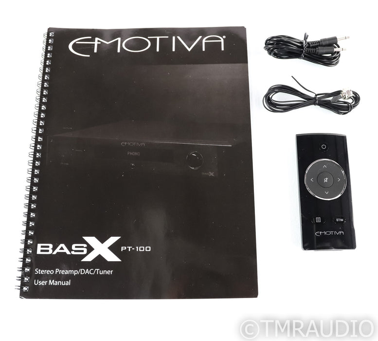 Emotiva BasX PT-100 Stereo Preamplifier / DAC