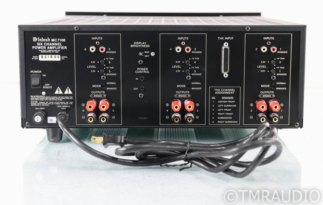 McIntosh MC7106 6-Channel Power Amplifier