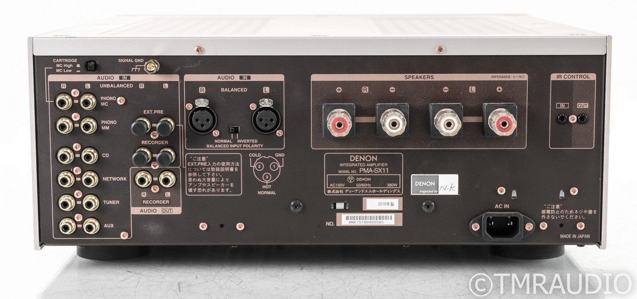 Denon PMA-SX11 Stereo Integrated Amplifier — The Music Room
