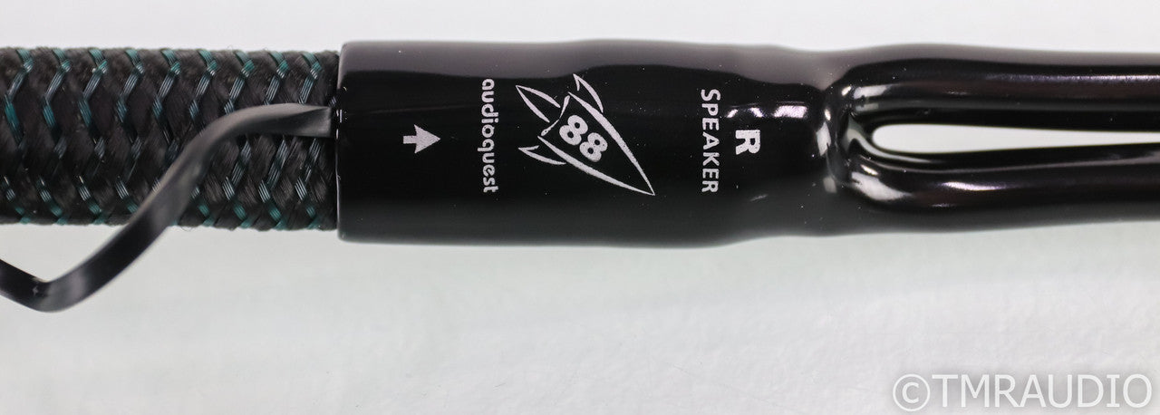 AudioQuest Rocket 88 Full Range Speaker Cables; 8ft Pair (Open Box w/Warranty)