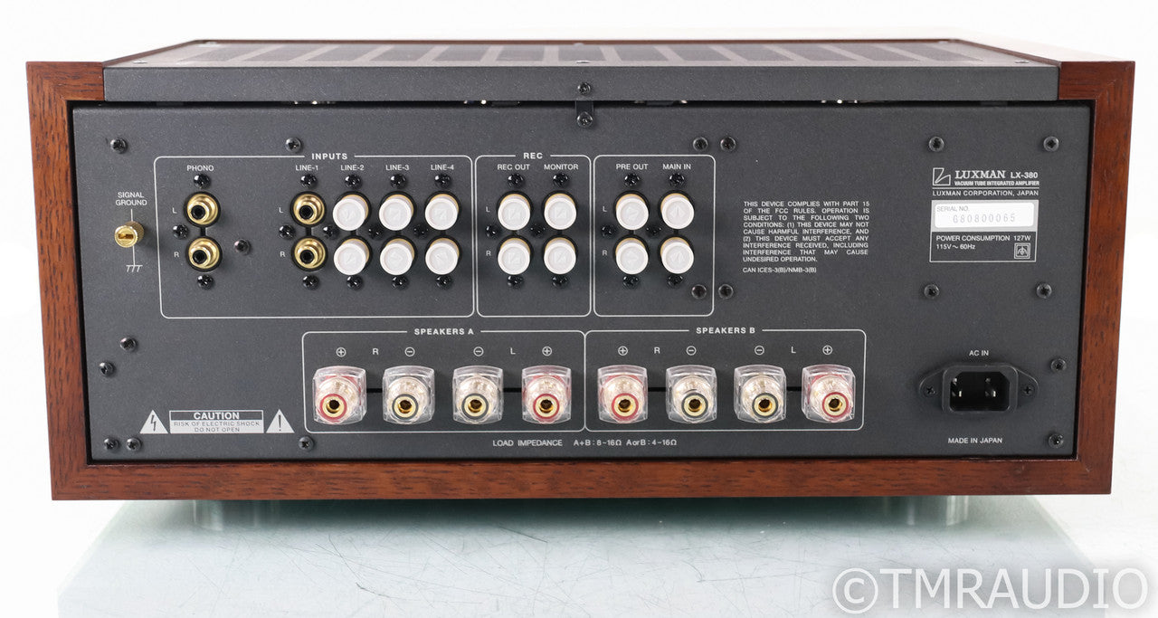 Luxman LX-380 Stereo Tube Integrated Amplifier
