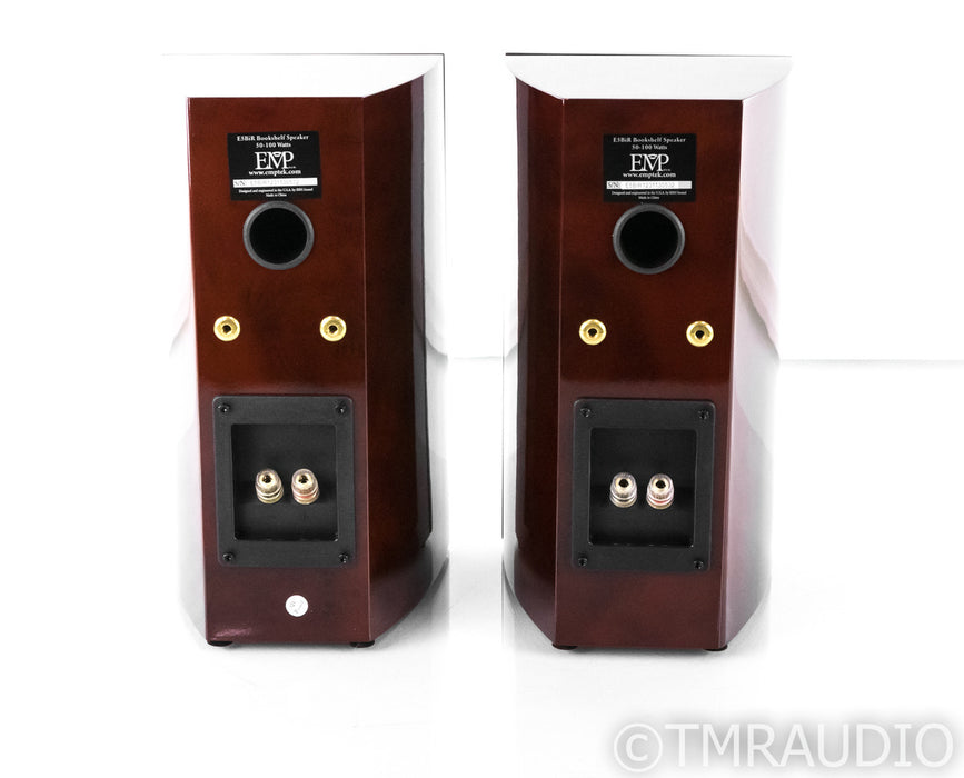 EMP Tek E5Bi Bookshelf Speakers; Red Burl Pair; E5BiR