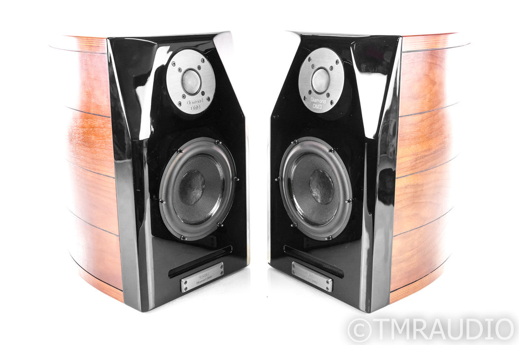 Usher Dancer Mini-X Diamond Bookshelf Speakers; Walnut Pair; Diamond DMD