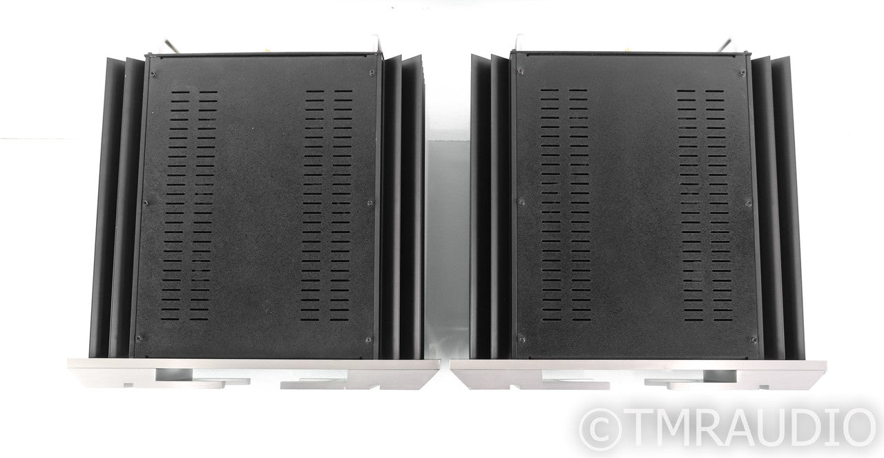 Pass Labs XA60.5 Mono Power Amplifier; XA-60.5; Silver Pair (Broken Meter)