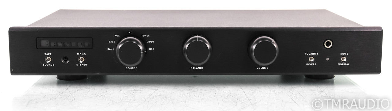 Bryston BP26 Stereo Preamplifier; BP-26; MPS2 Power Supply; Remote