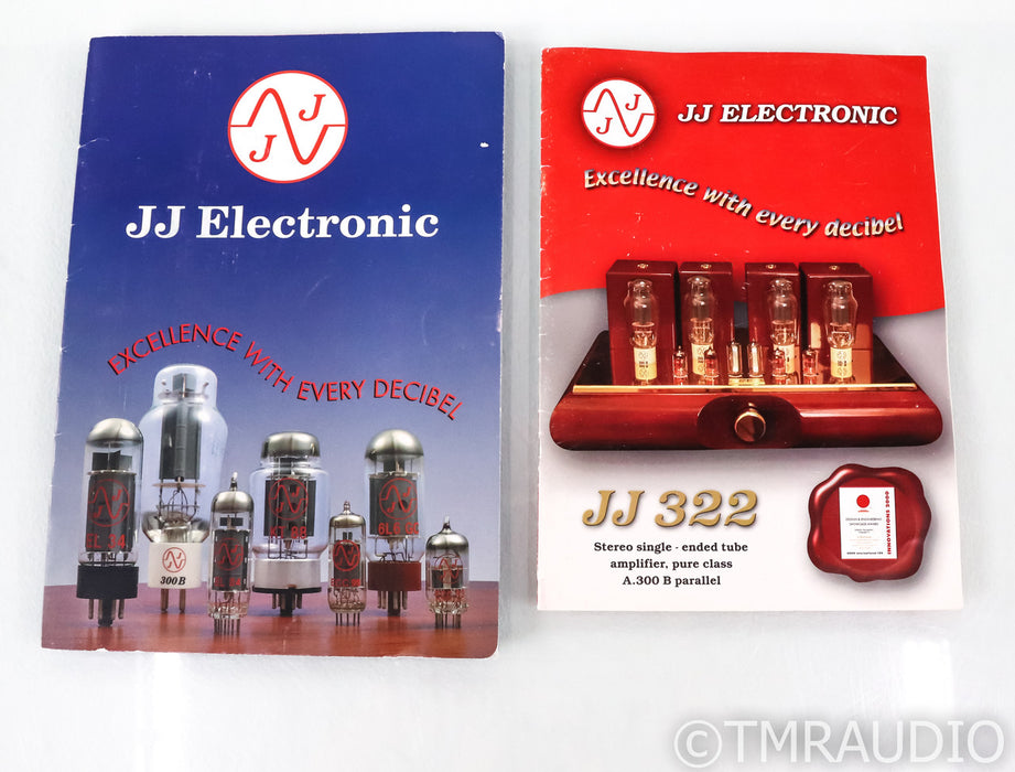 JJ Electronic JJ 322 Stereo Tube Power Amplifier
