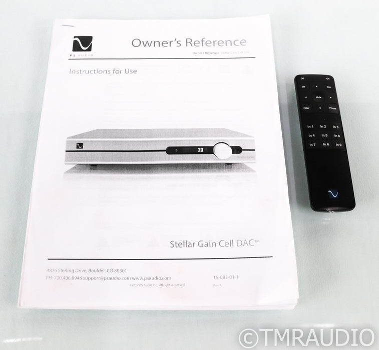 PS Audio Stellar Gain Cell DAC / Preamplifier