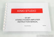 Kinki Studio EX-M7 Stereo Power Amplifier