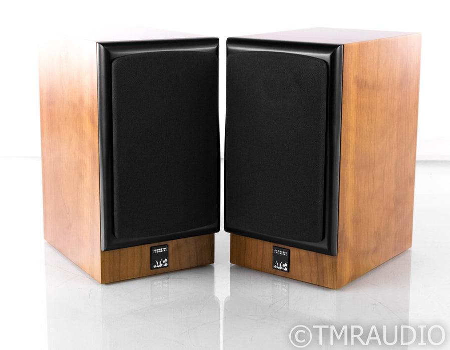 ATC SCM7 V2 Bookshelf Speakers; Light Cherry Pair