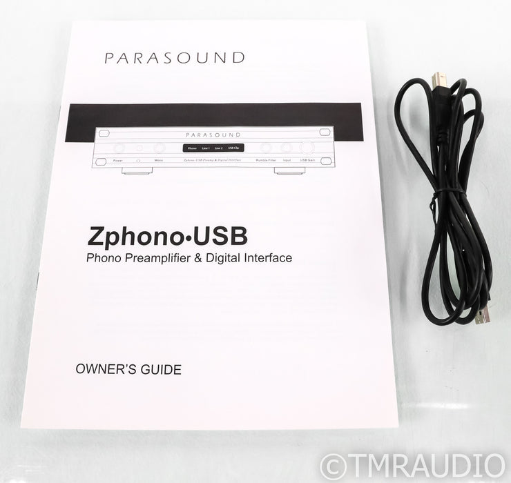 Parasound Zphono USB MM / MC Phono Preamplifier