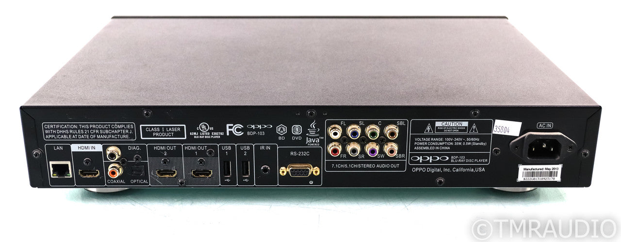 Oppo BDP-103 Universal Blu-Ray Player