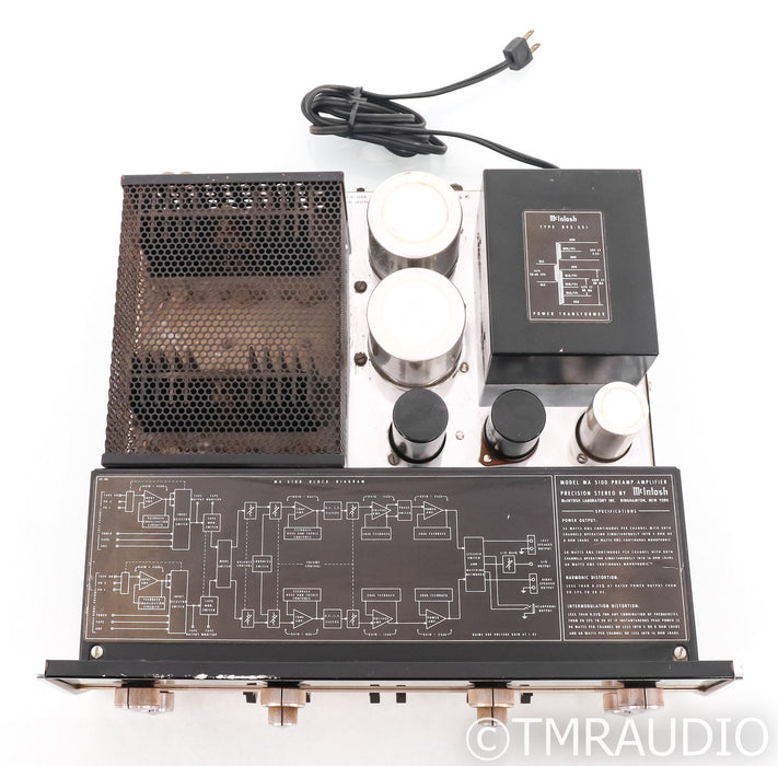 McIntosh MA-5100 Vintage Stereo Integrated Amplifier; MA5100 HOLD REPAIR; MA5100 HOLD REPAIR