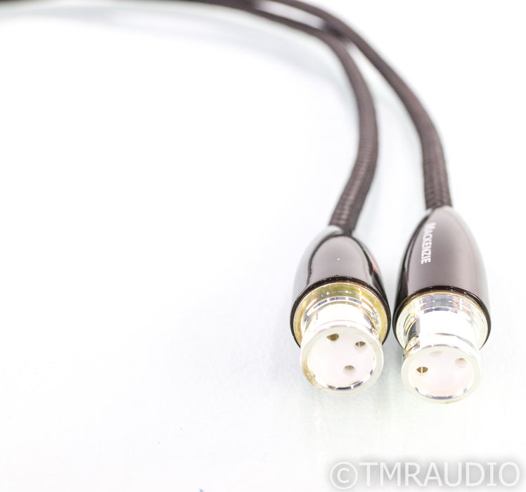 AudioQuest Mackenzie XLR Cables; 1.5m Pair Balanced Interconnects; 72v DBS