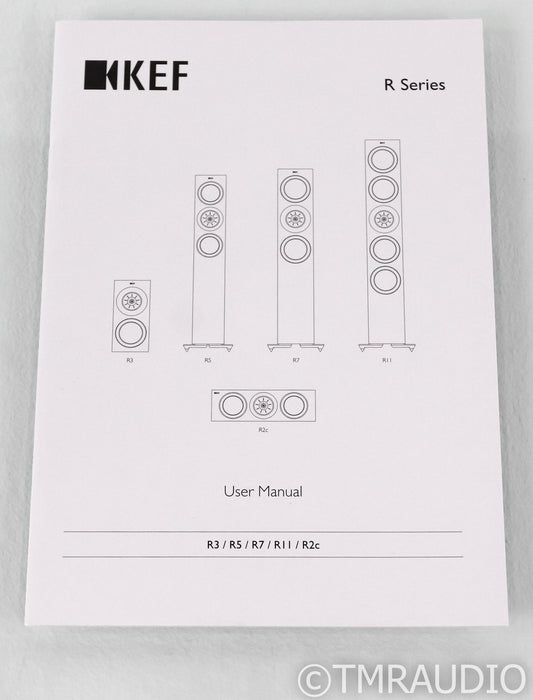 KEF R3 Bookshelf Speakers