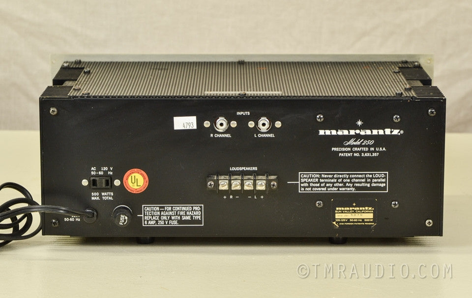 Marantz 250 Vintage Stereo Power Amplifier