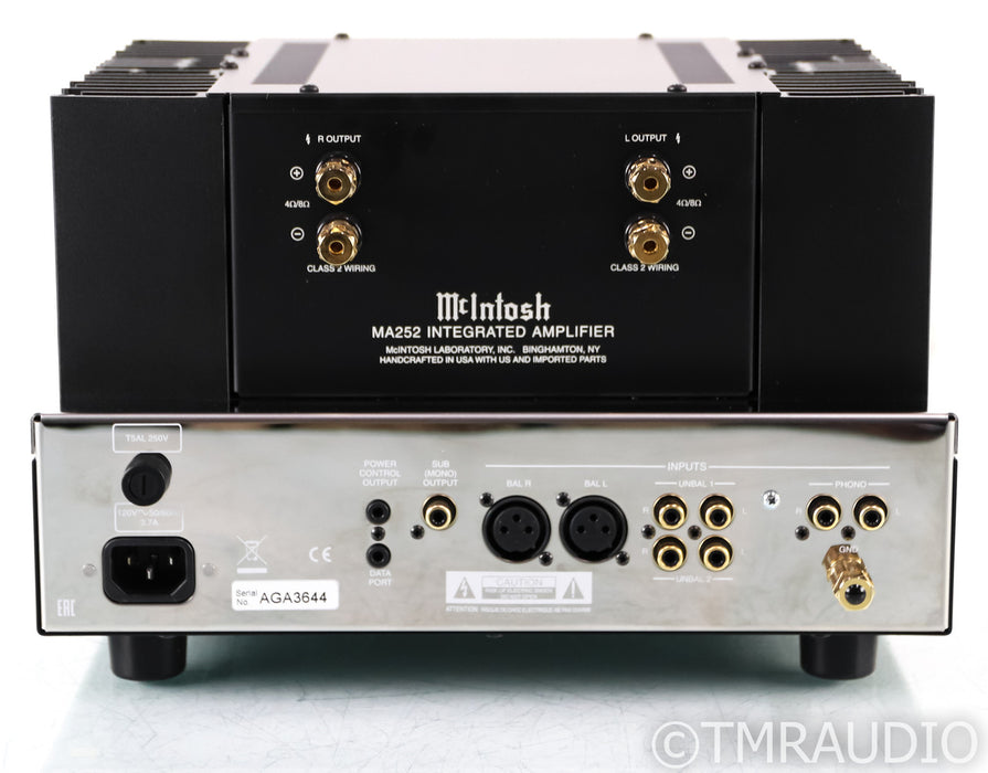 McIntosh MA252 Stereo Tube Hybrid Integrated Amplifier