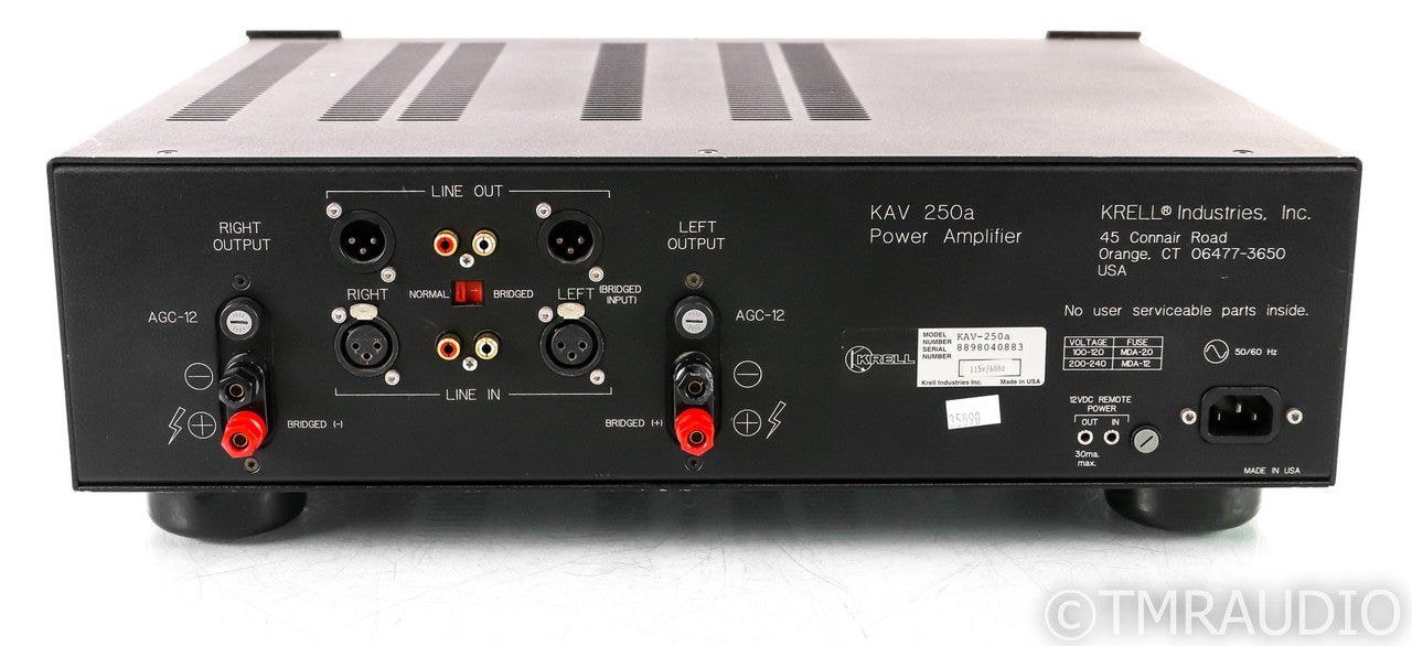 Krell KAV-250a Stereo Power Amplifier